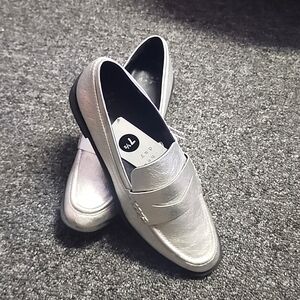 Silver Bernadette Loafers A New Dat